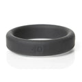Black boneyard silicone ring 40mm with matte finish and 40 engraved on the inner surface