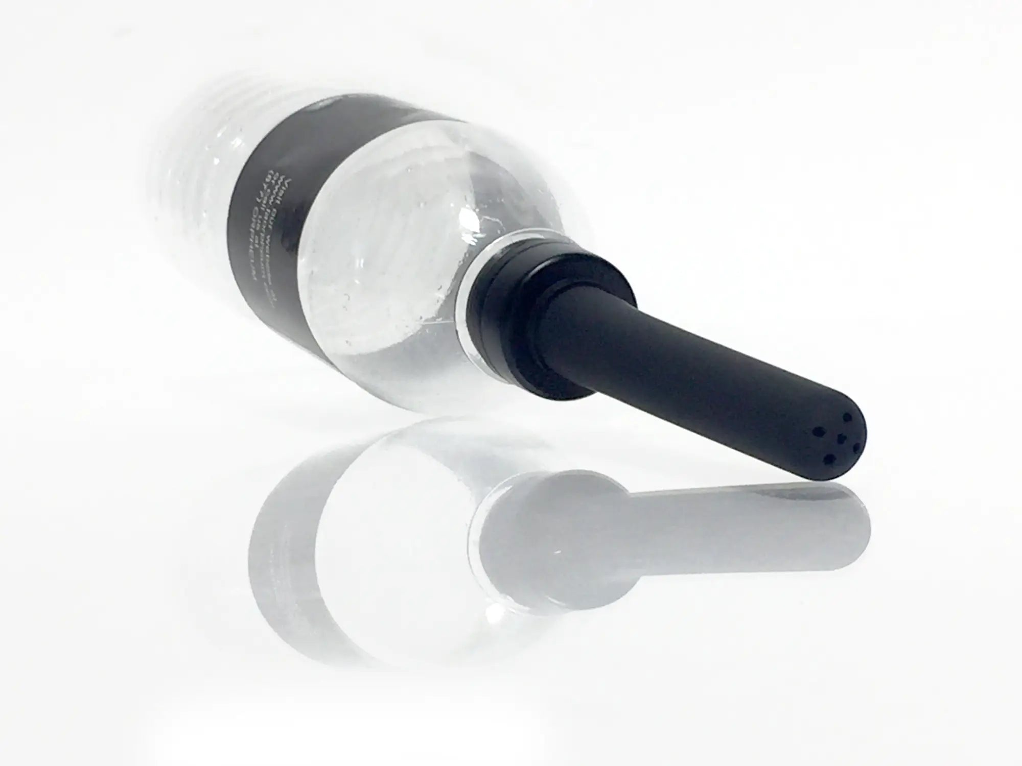Boneyard the skwert 5 pc douche kit clear plastic bottle with black cap and nozzle for easy pouring