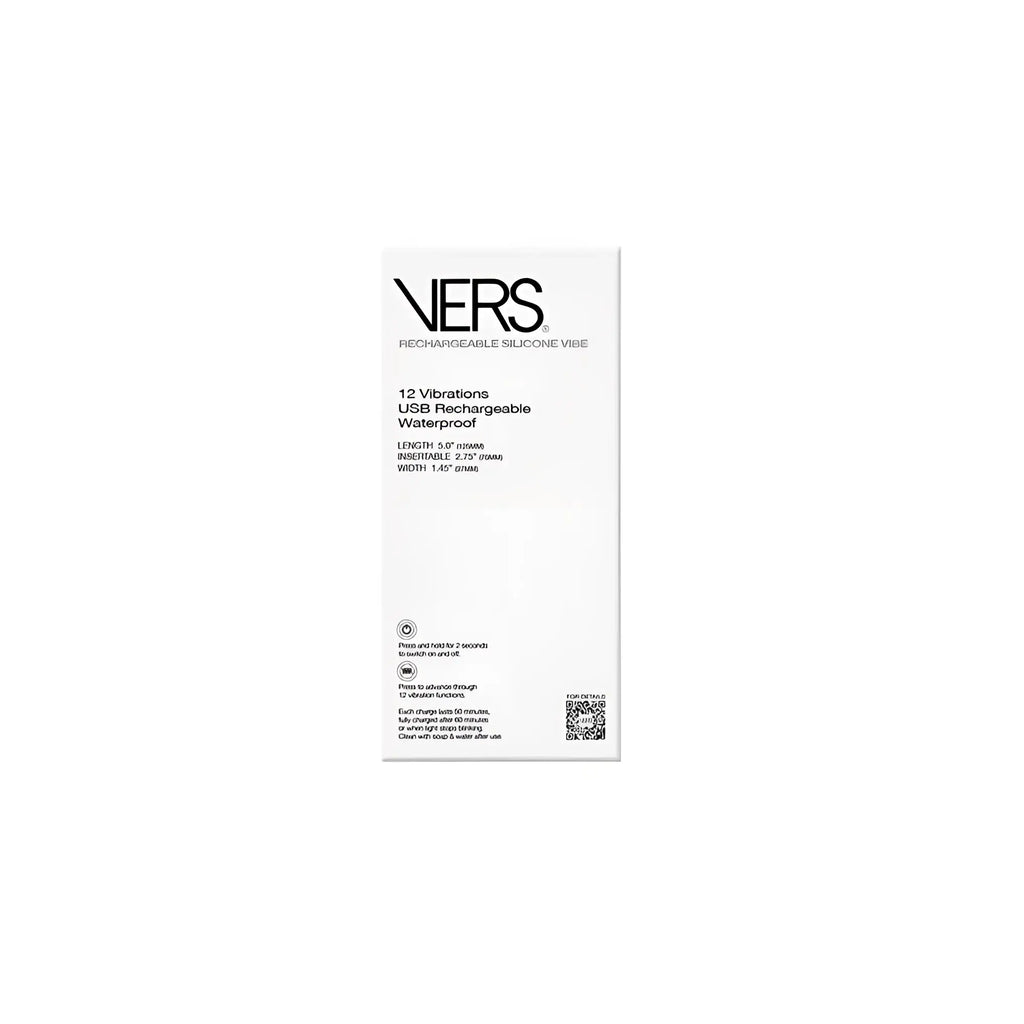 White rectangular packaging for boneyard vers 12 mode rechargeable silicone anal vibrator with usb charging and waterproof features