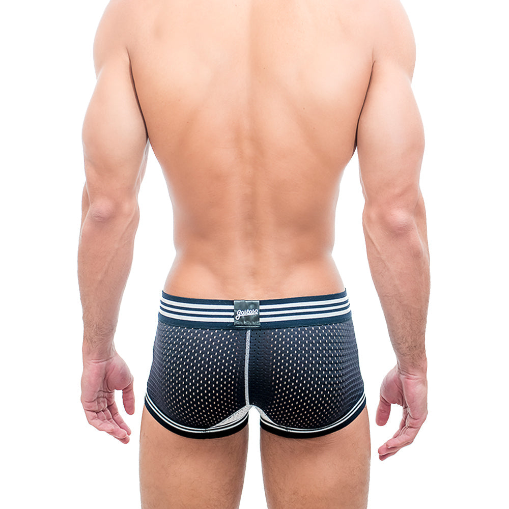 CA-RIO-CA GOSTOSO Black Mesh Boxer Brief Underwear