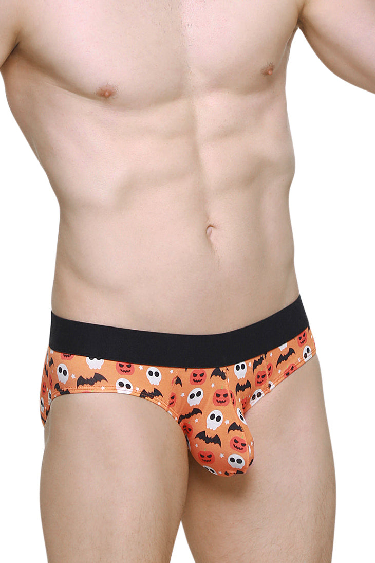 PetitQ Men's Brief Dome Citrouille