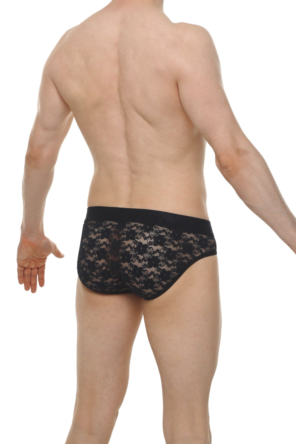 PetitQ ブリーフマラケイレース ブラック