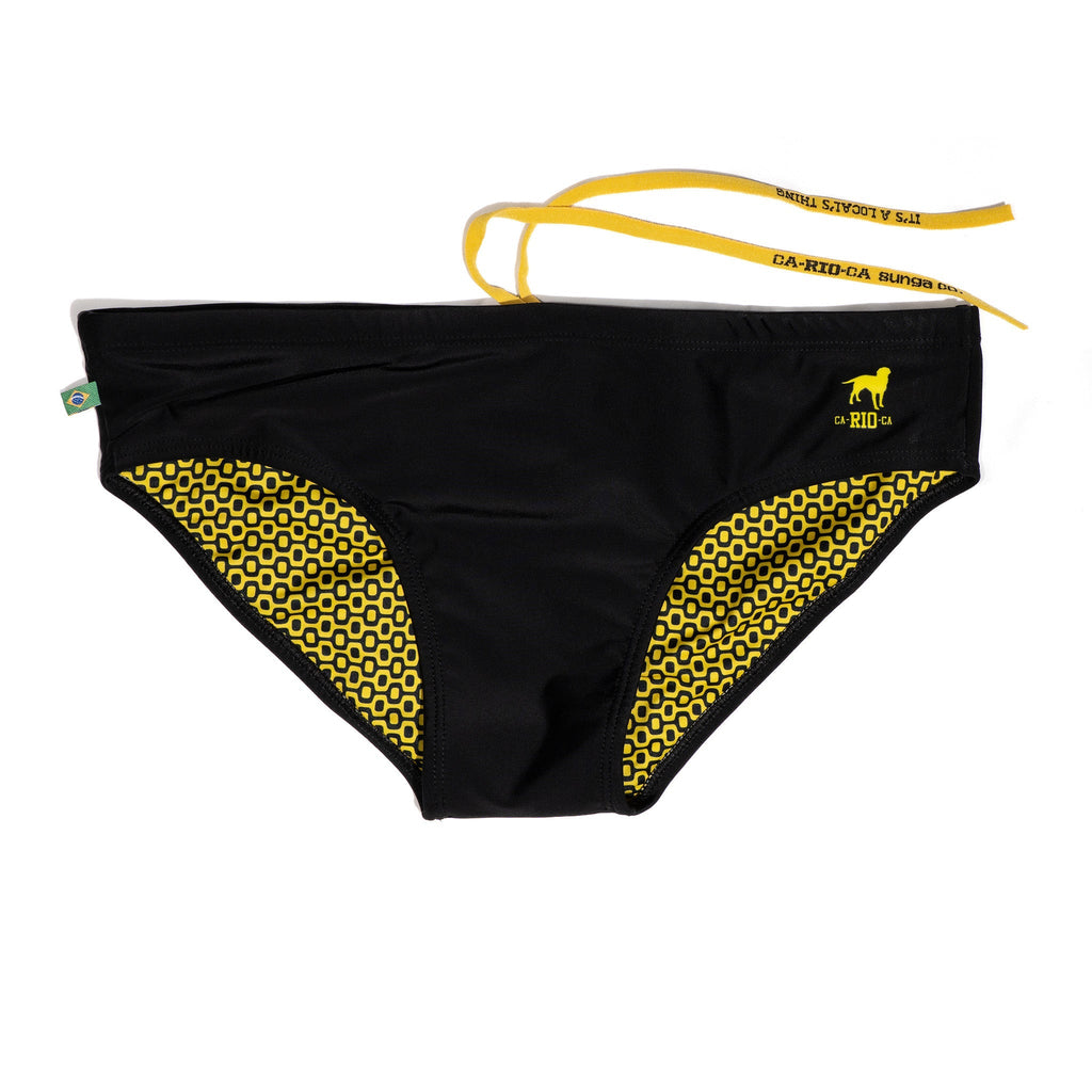 CA-RIO-CA Brief Cut Solids Sunga - Male Bathing Suit