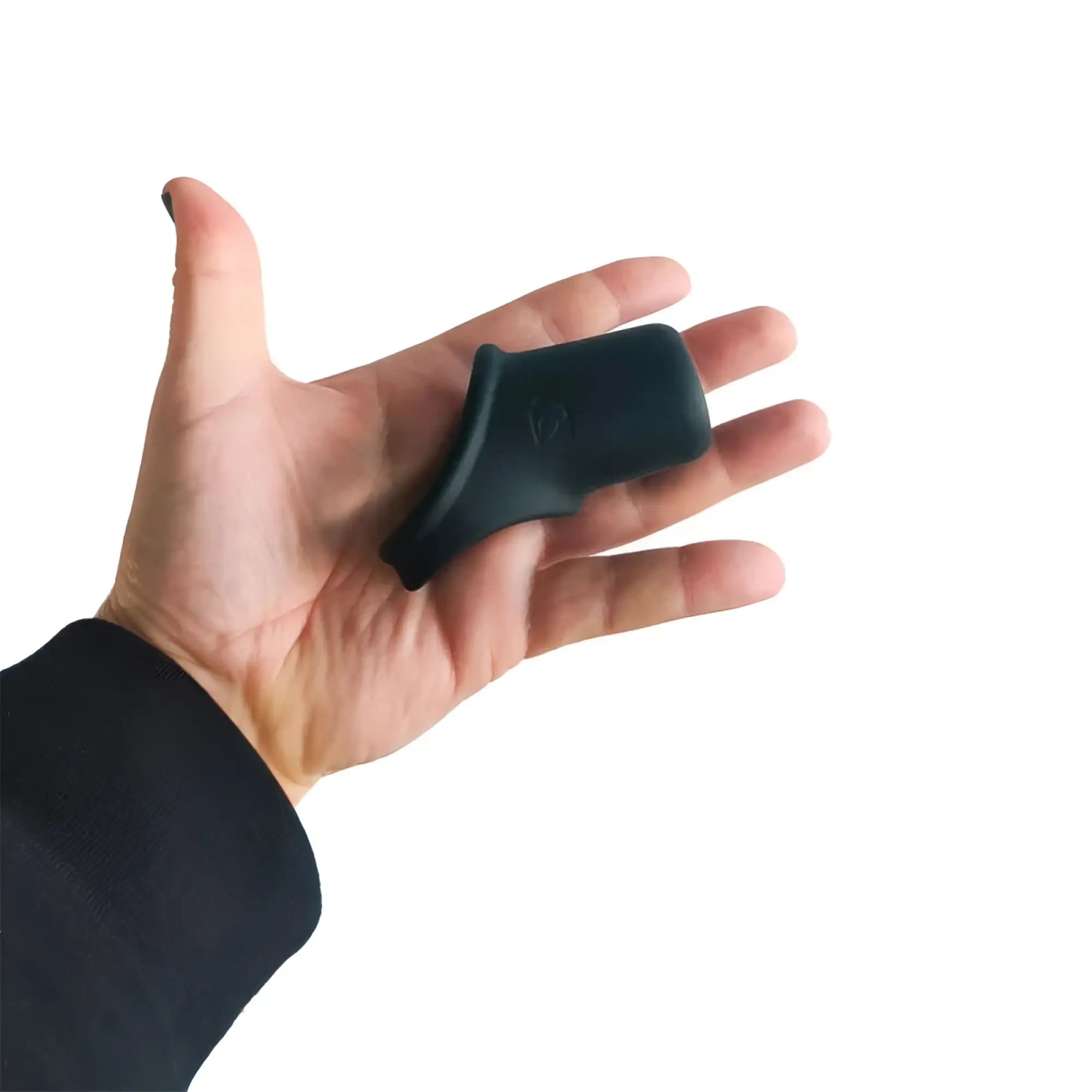 Black rubber grip for firearm handle from brutus brutus shaft hugger hypersoft cocksling for secure hold