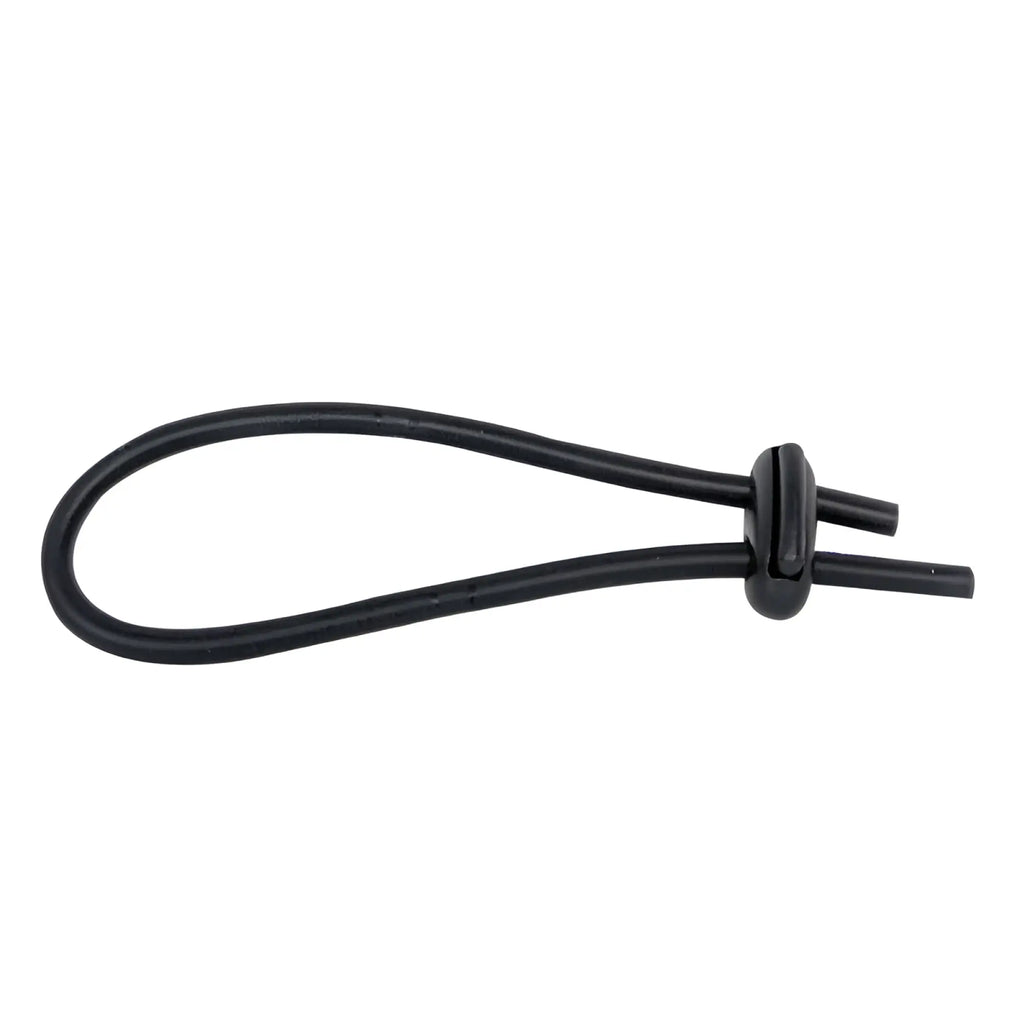 Black elastic cord with plastic toggle clasp for brutus tight n hard adjustable cock ring product