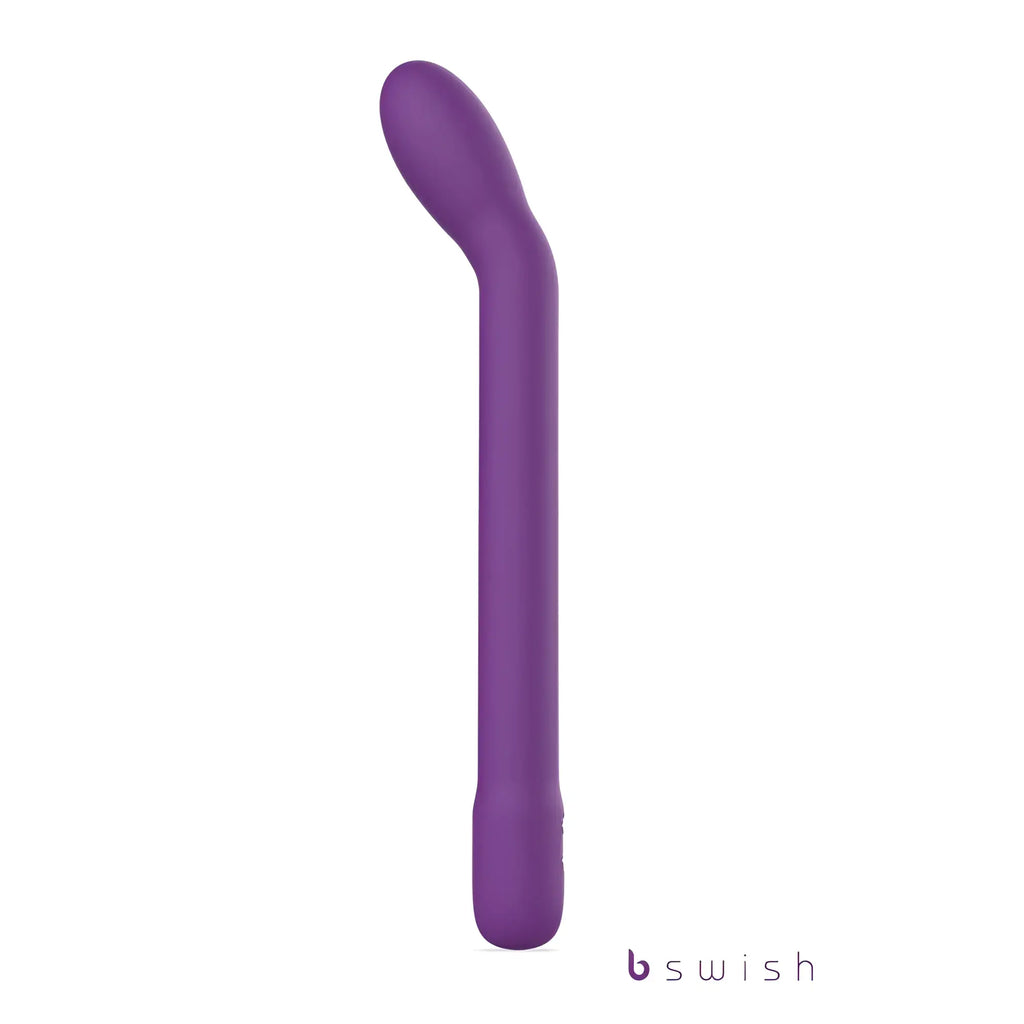 Bswish Bgee infinite classic purple curved vibrator made of smooth ergonomic silicone for comfortable use