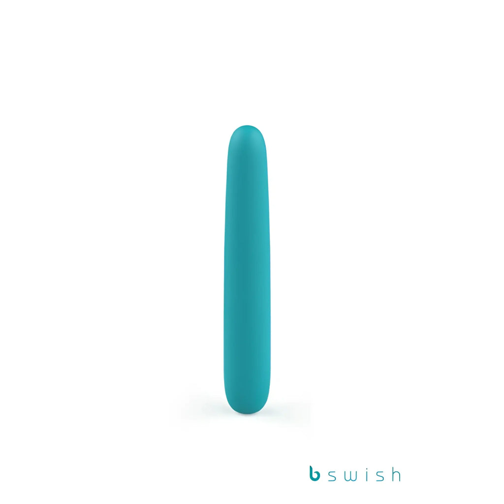 Teal bswish bgood infinite deluxe sea foam personal pleasure device with sleek matte finish and smooth texture