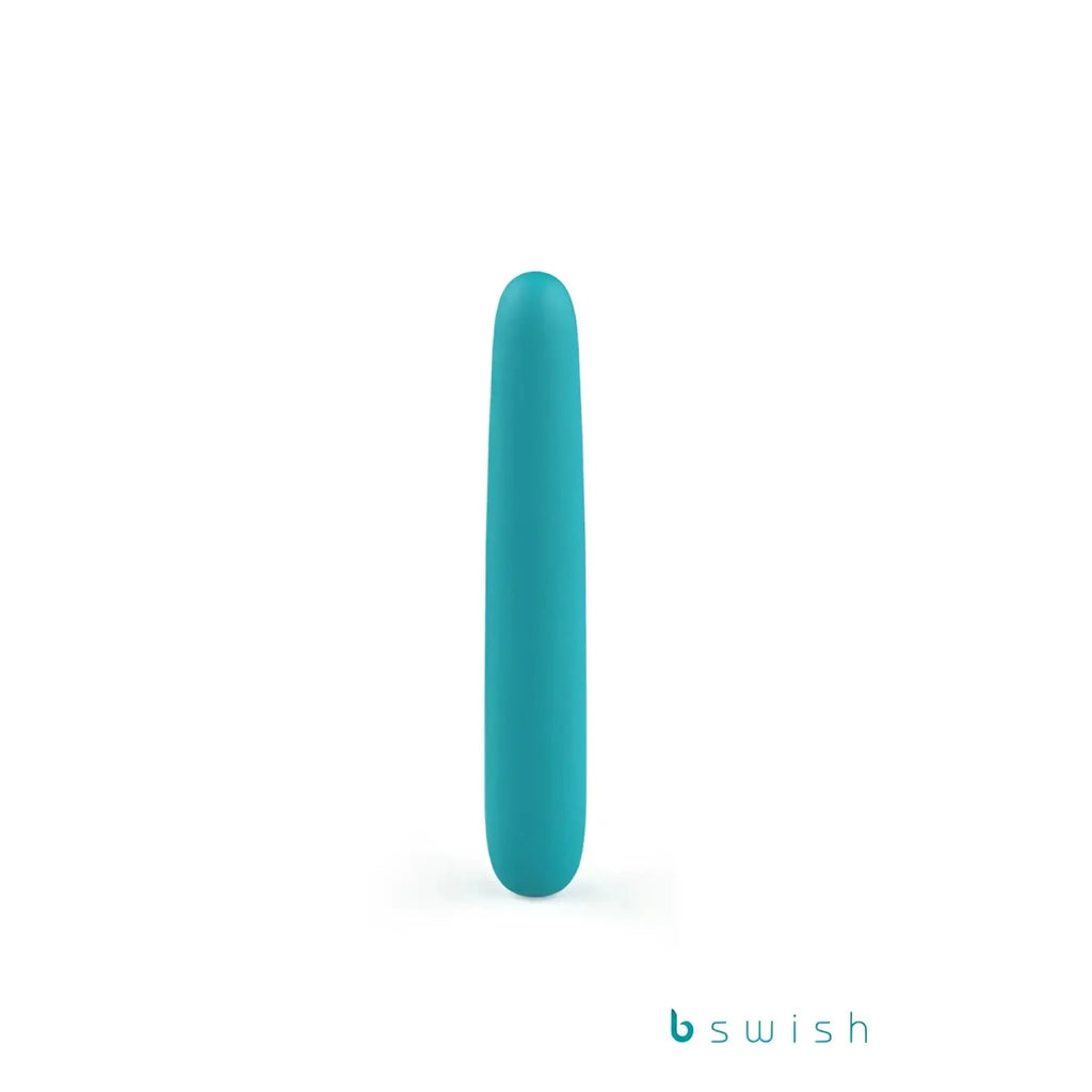 Teal bswish bgood infinite deluxe sea foam personal pleasure device with sleek matte finish and smooth texture