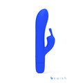 Bswish bwild bunny classic infinite limited edition pacific blue silicone rabbit vibrator with smooth glossy finish