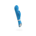 Bswish bwild deluxe bunny blue lagoon blue silicone rabbit vibrator with white control panel at the base