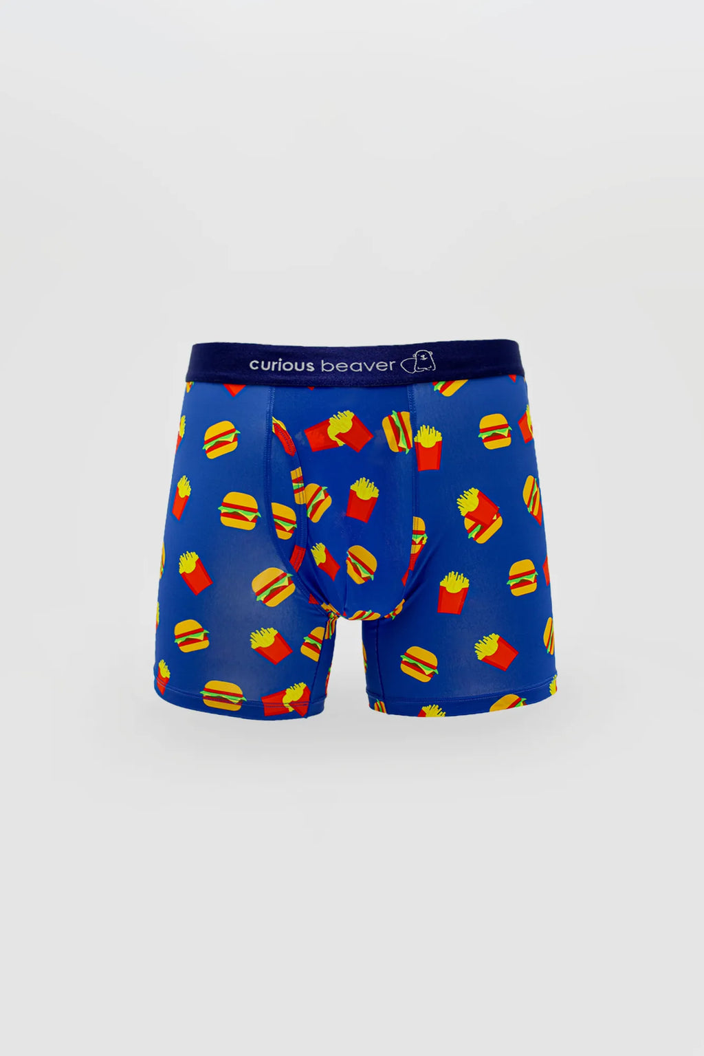 Curious Beaver Men's Boxer Briefs - Burgers
