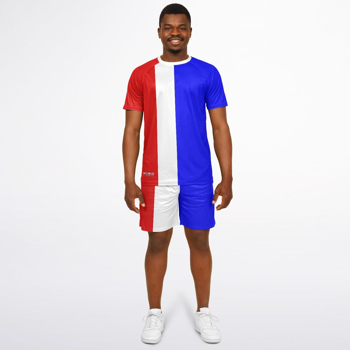 Maris Equi Men's Signals "THREE" Nautical Inspired Shorts And Top Set
