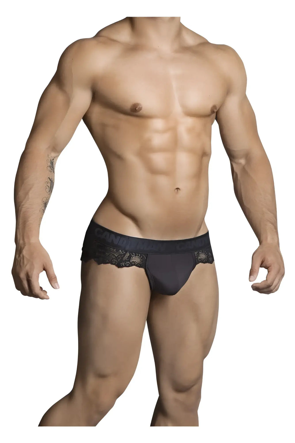 Black lace-trimmed calvin klein briefs thong in black color featuring delicate lace detail for stylish comfort