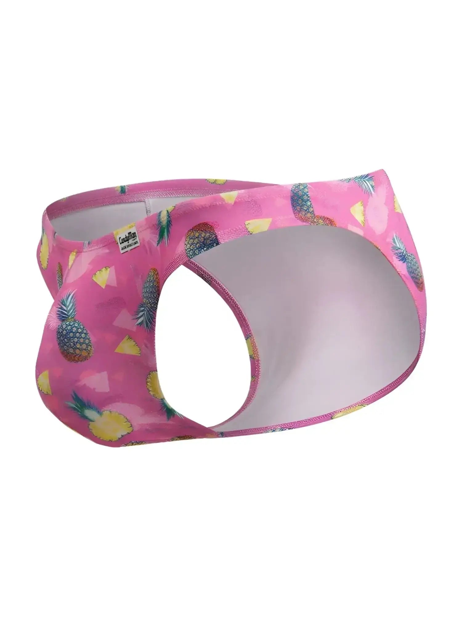 CandyMan 99923 bikini in printed pink, side-angle product view.