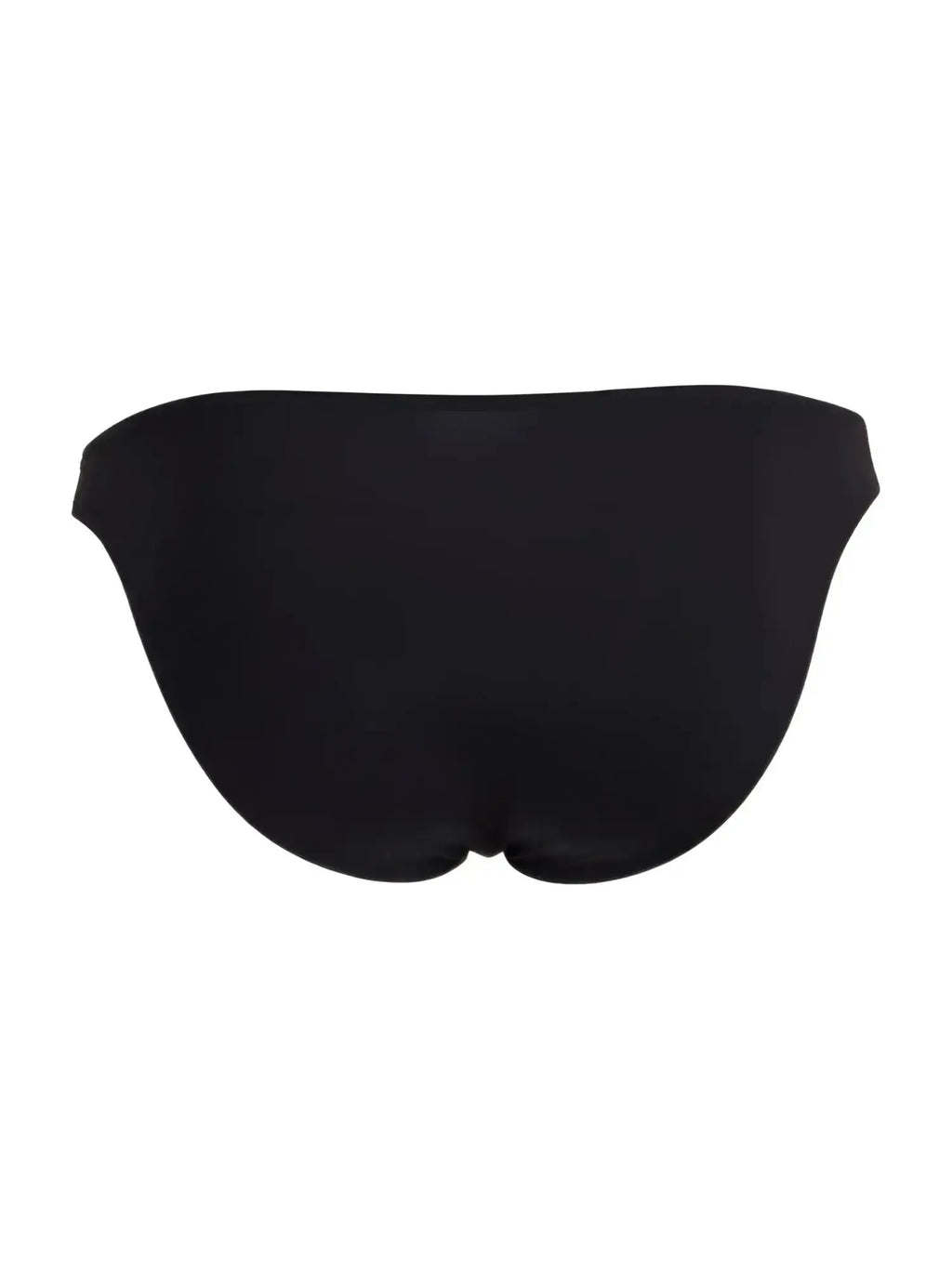 CandyMan 99928 bikini in black, back view of the underwear on a white background.