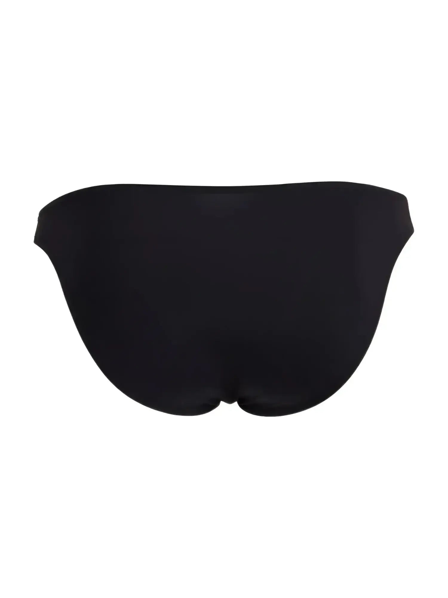 CandyMan 99928 bikini in black, back view of the underwear on a white background.