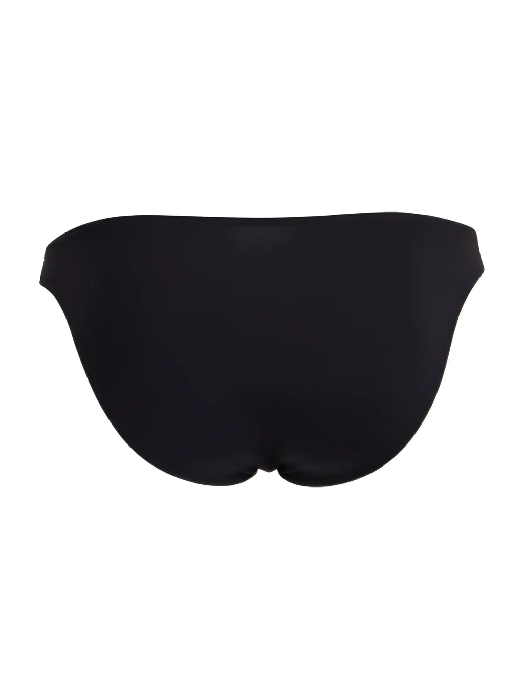 Back view of CandyMan 99932 black briefs.
