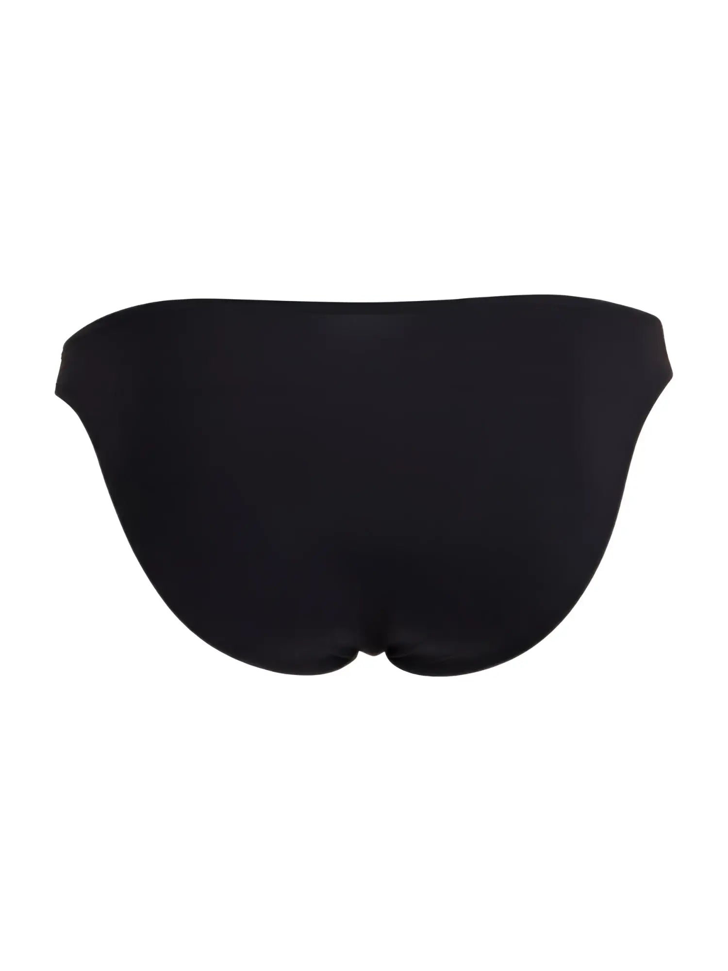 Back view of CandyMan 99932 black briefs.