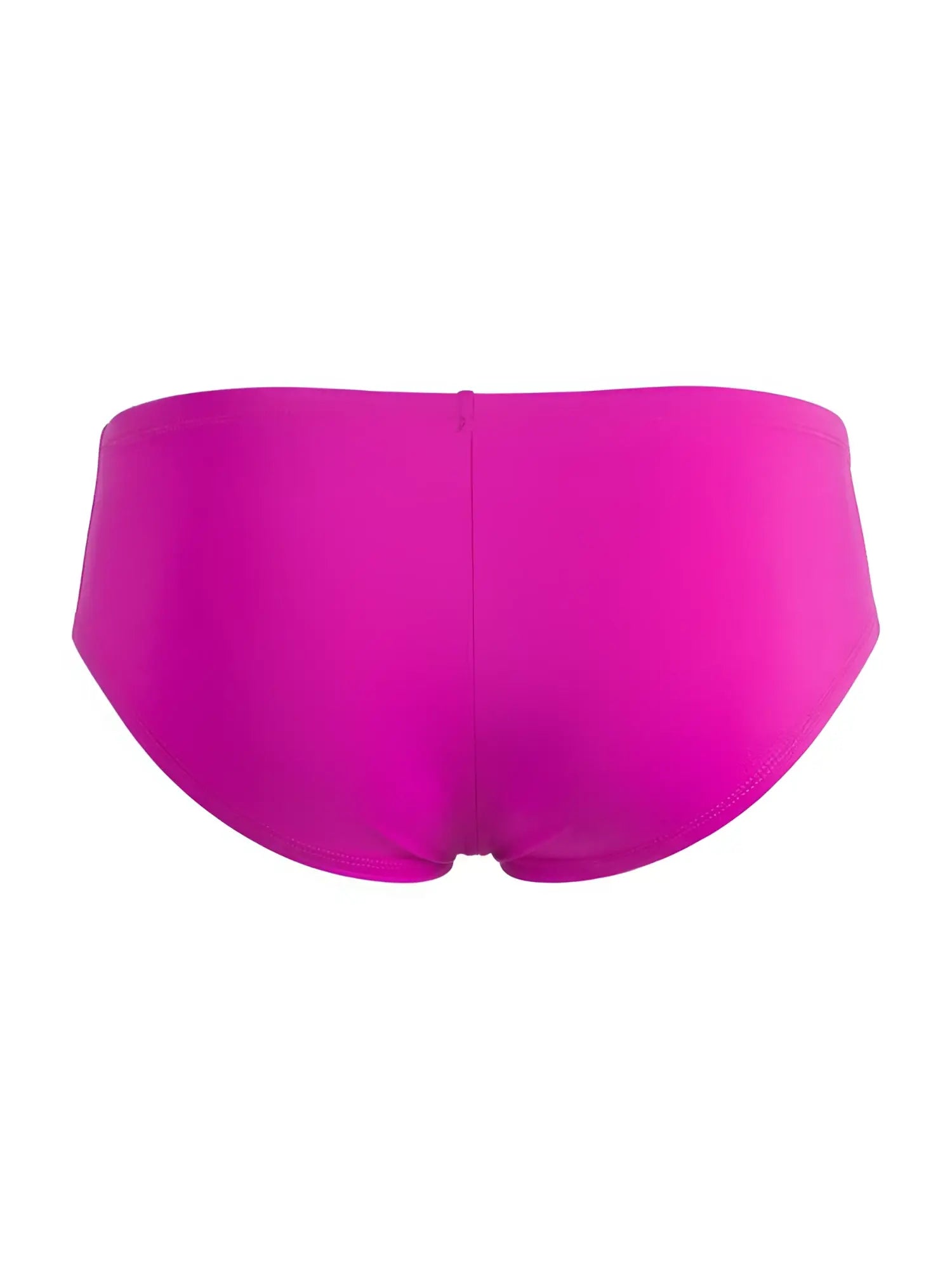 Back view of CandyMan 99943 trunks in solid magenta, featuring a smooth, form-fitting design with center seam detail.