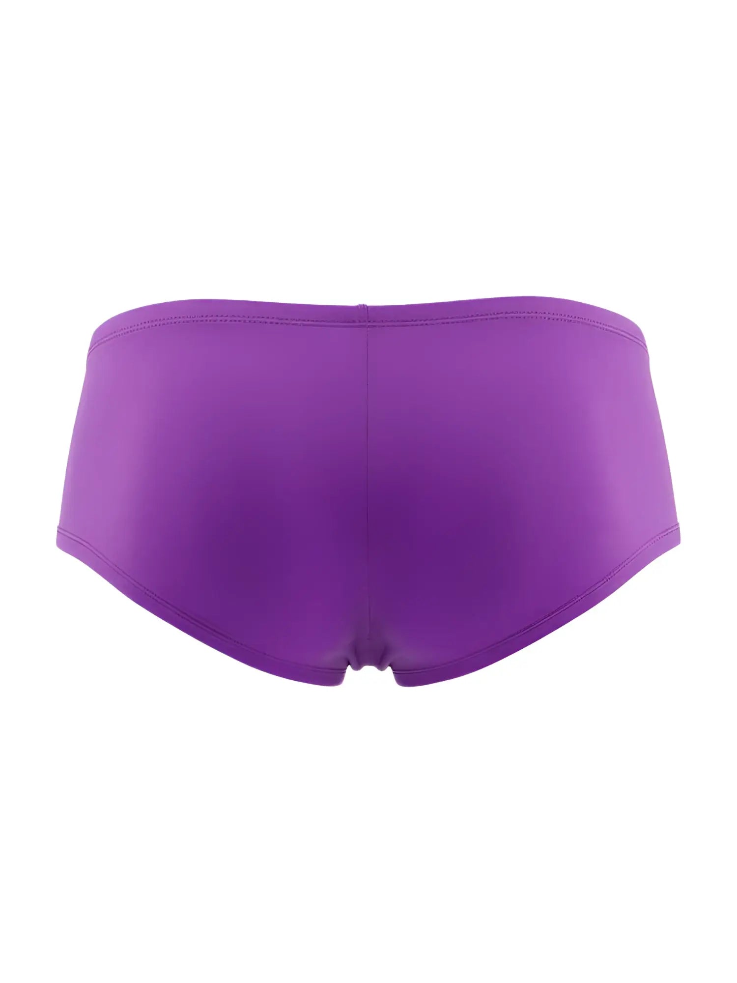 CandyMan orchid purple trunks featuring a sleek, solid-colored design with clean stitched seams, viewed from the back.