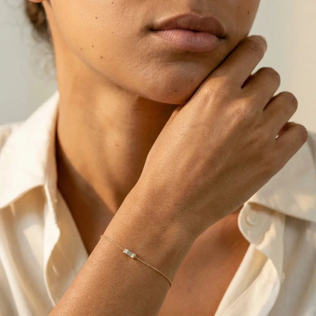 Siglo Lab-Grown Diamond Bracelet | 9ct Solid Gold