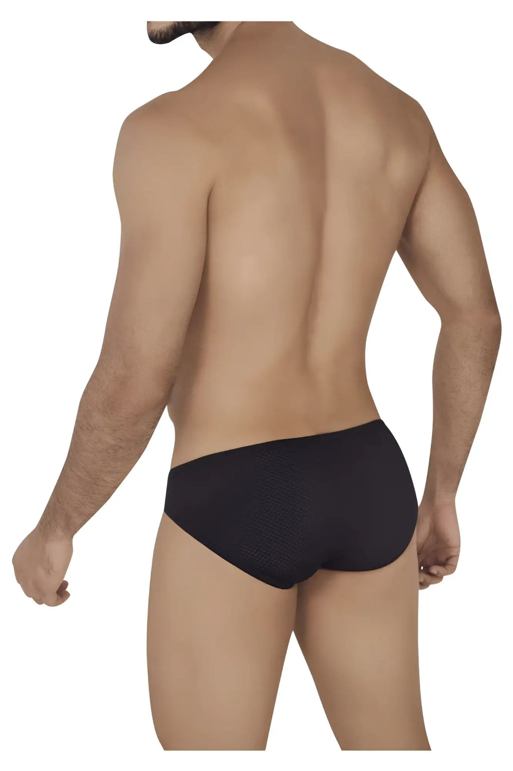 Black textured briefs clever 0535-1 kroma bikini in black with a comfortable and stylish design