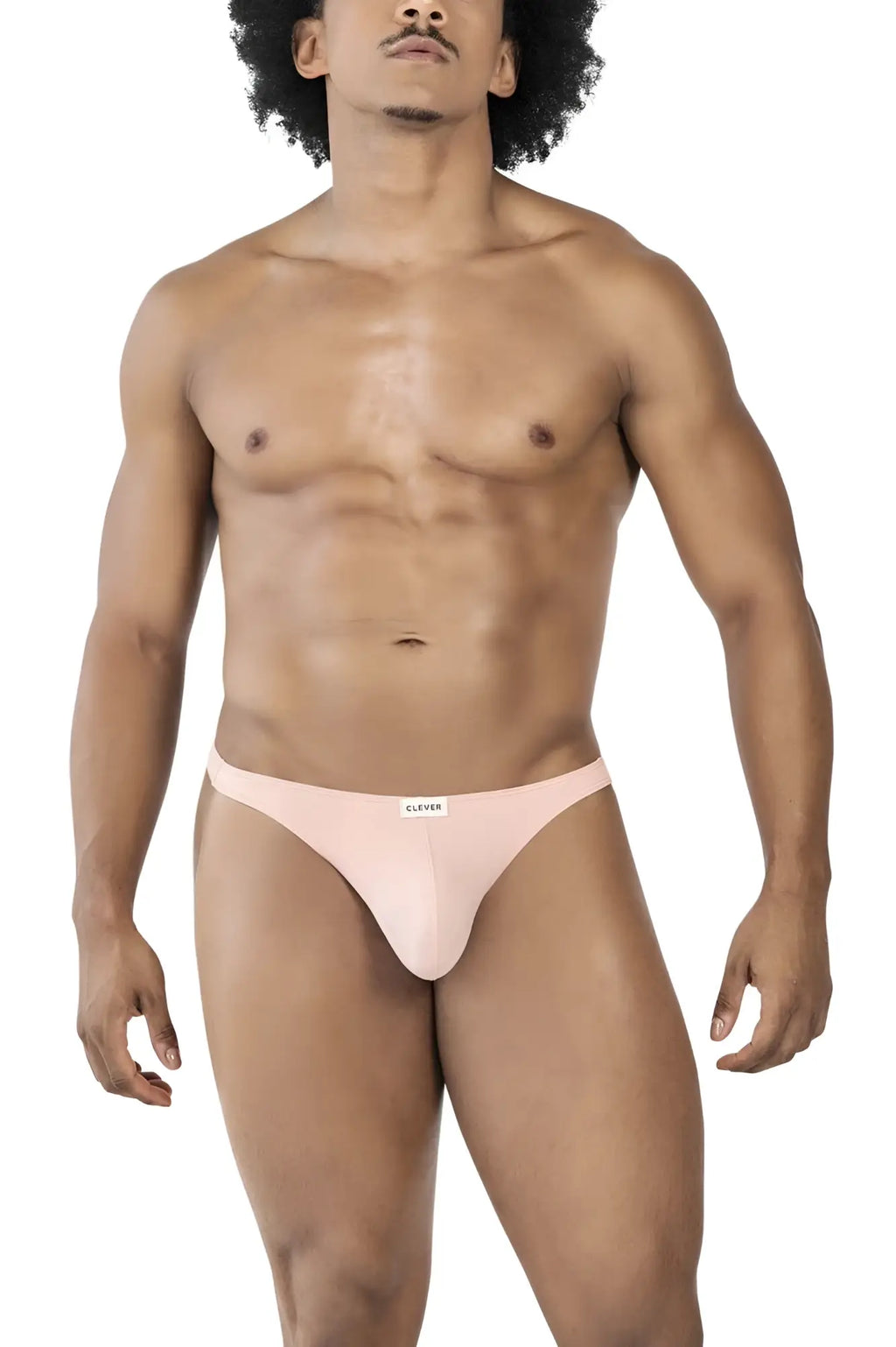 Pink calvin klein briefs with a smooth form-fitting design featured in clever 100007 3pk australian latin thongs set