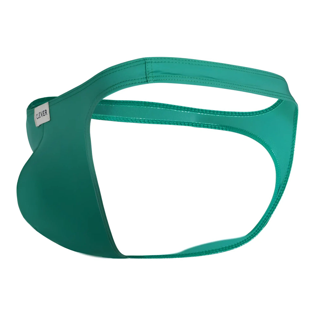Teal men’s briefs from clever 100007 3pk australian latin thongs with sleek design smooth fabric and visible stitching