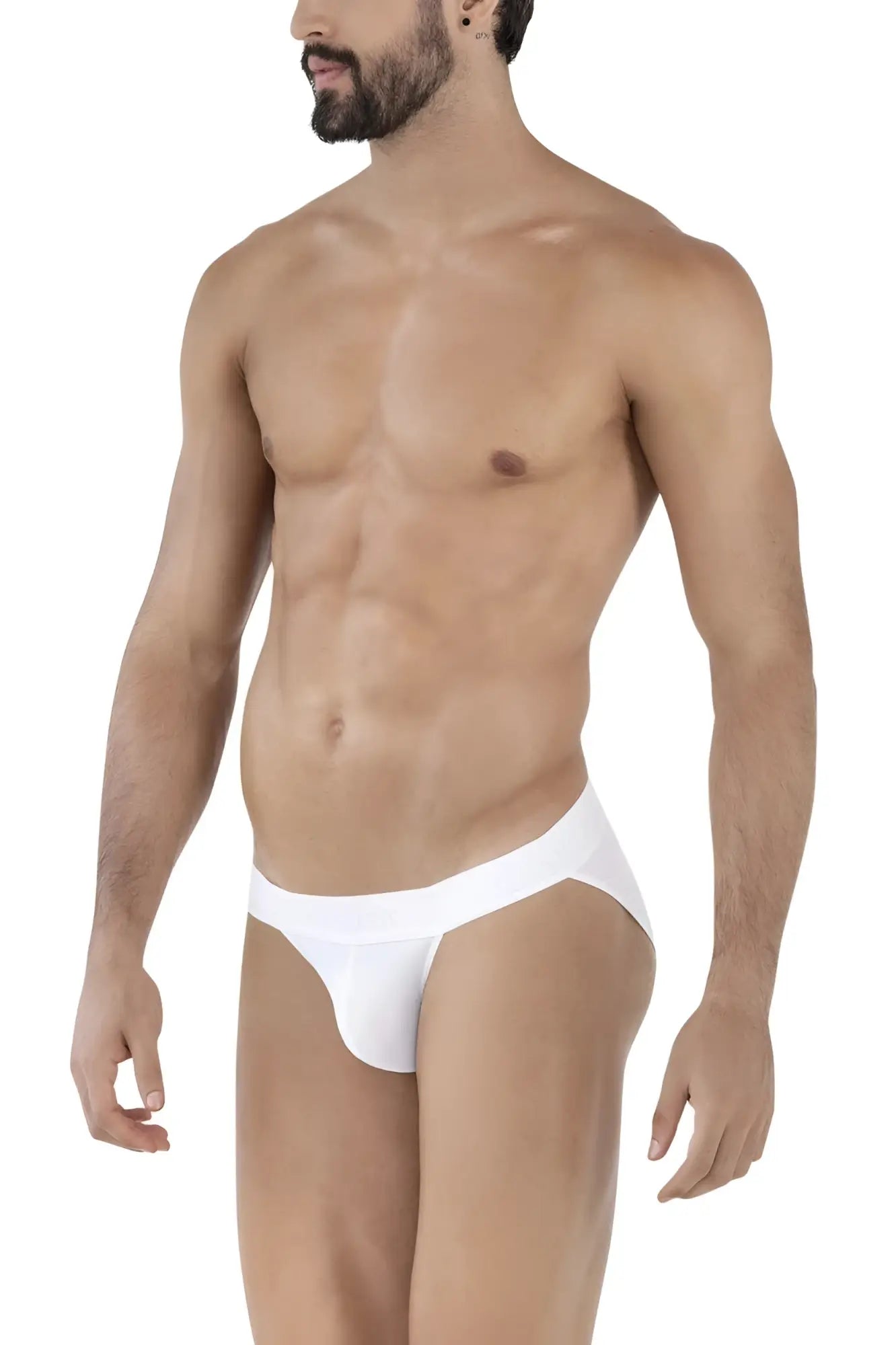 White cotton briefs clever 1627 deseo bikini color white with smooth seamless design for comfortable wear