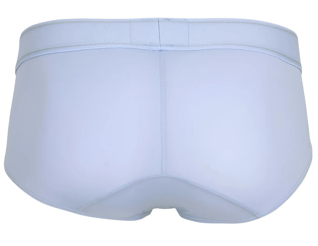 Light blue clever 1683 imagination briefs made of smooth seamless fabric with a subtle waistband seam for men
