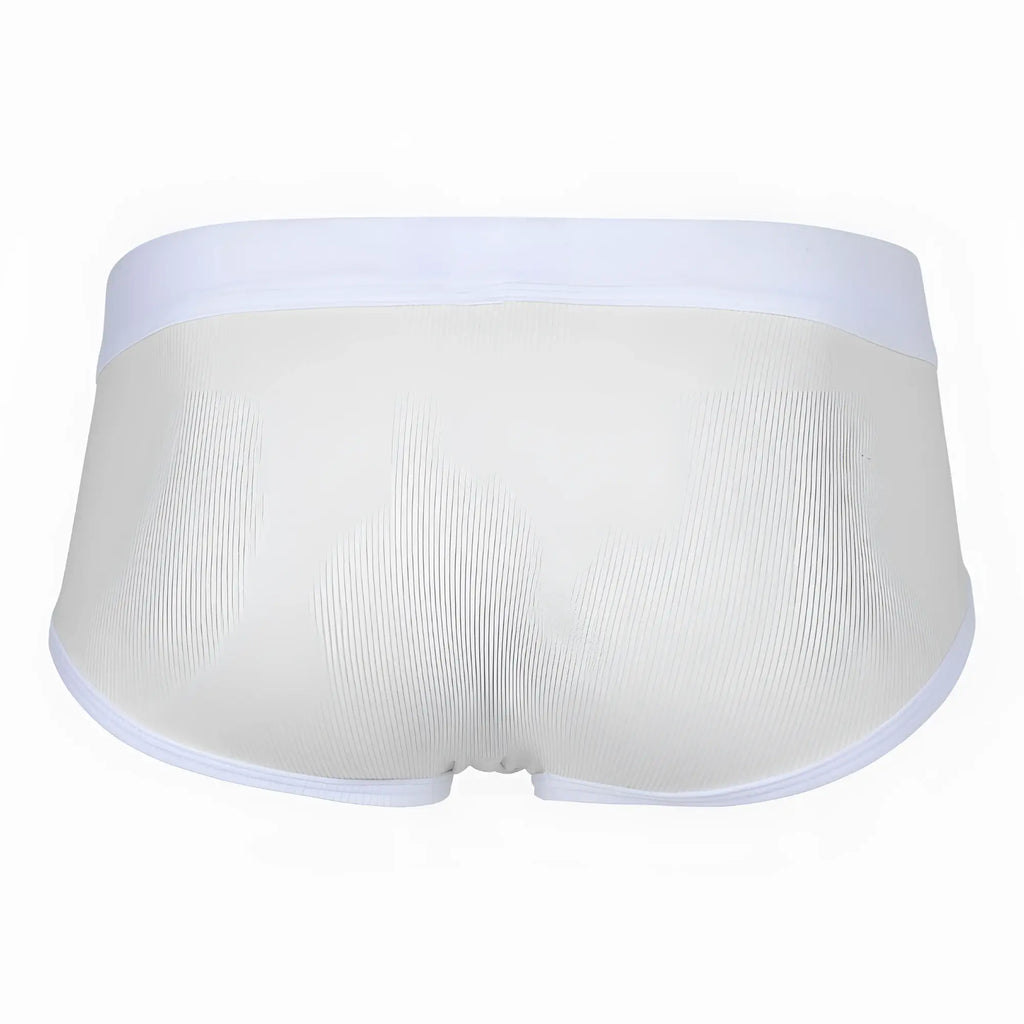 Beige clever 1733 cotton briefs with a clean minimalist design and seamless stitching for comfortable wear