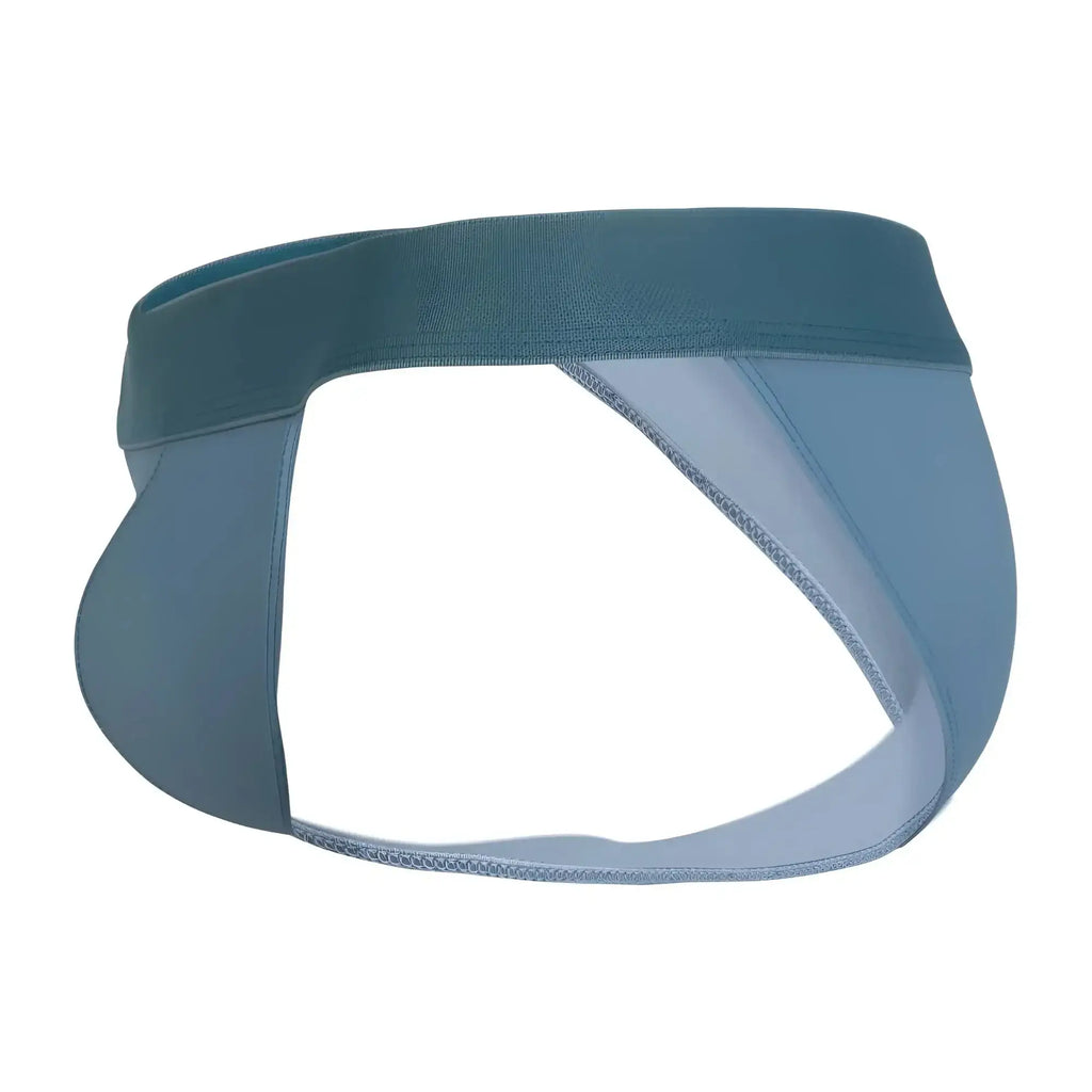 Teal clever 1749 eco bikini briefs with seamless smooth fabric and supportive waistband for athletic use