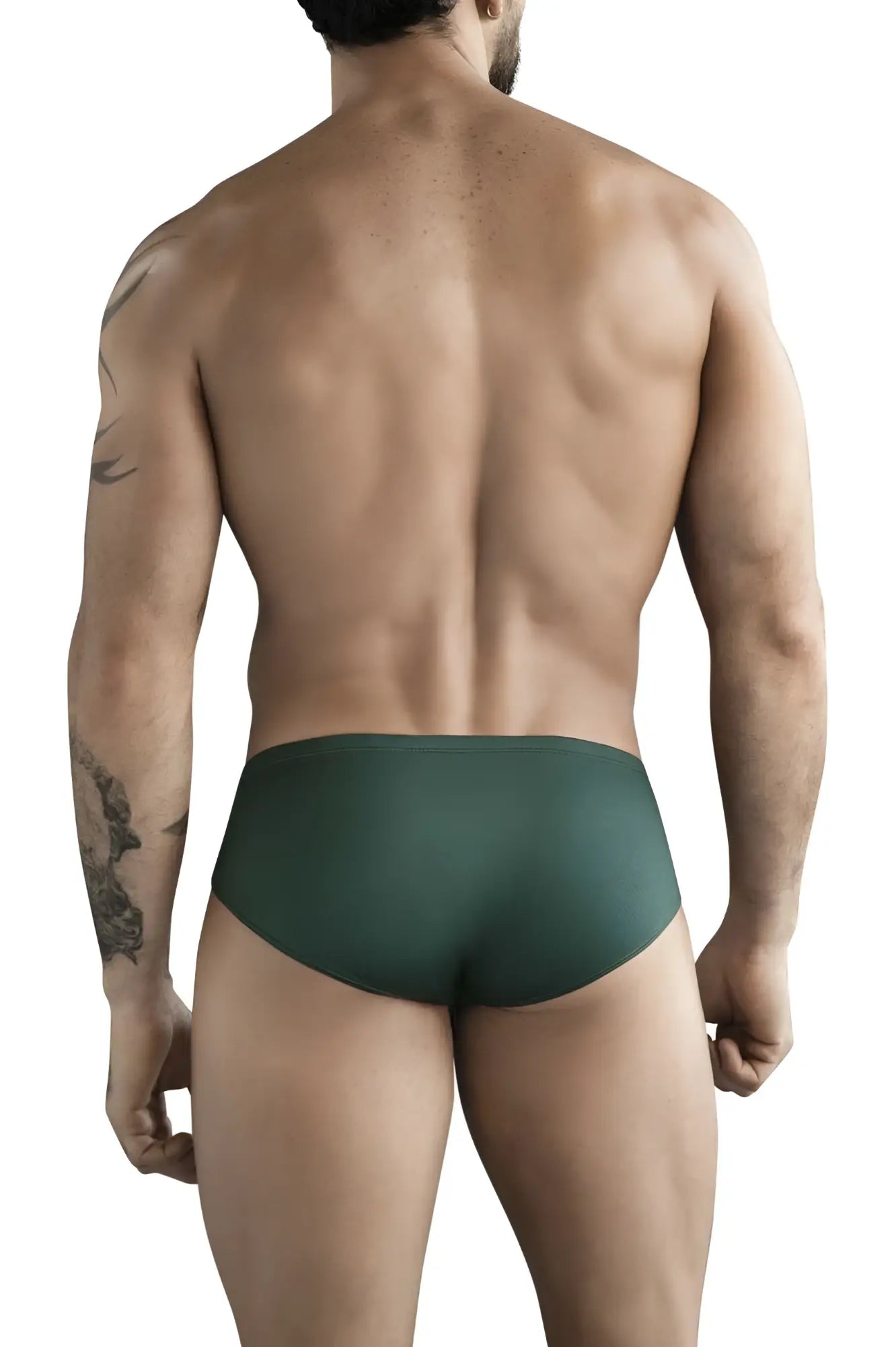 Dark green clever 1775 optimo briefs with a smooth texture ideal for comfortable everyday wear