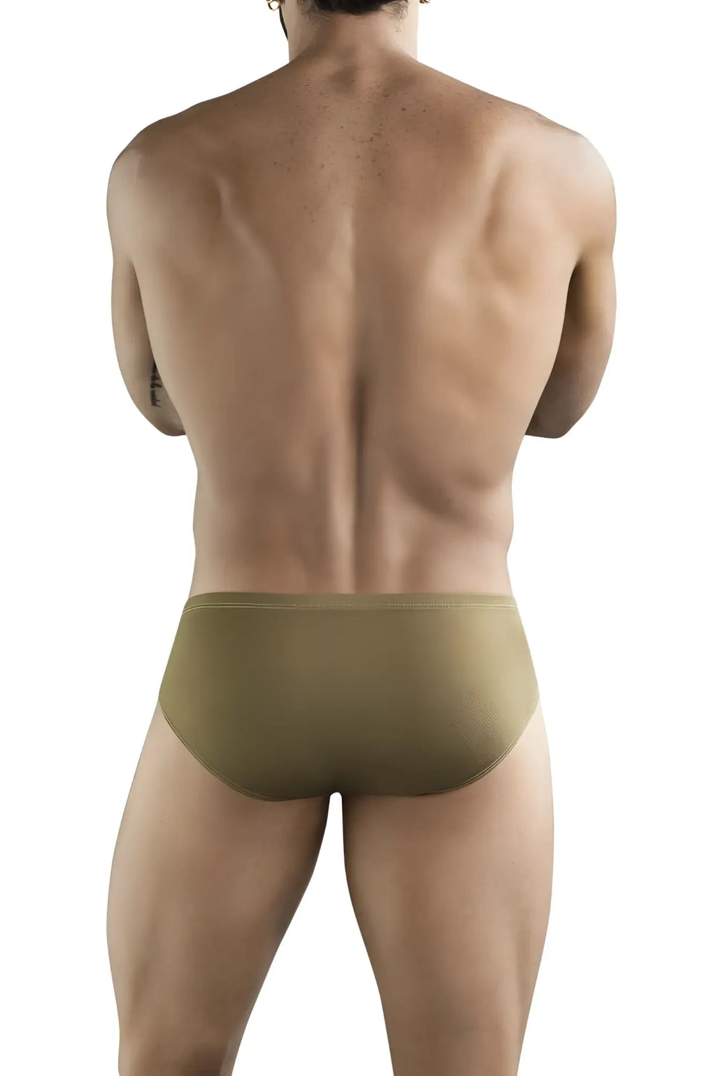 Olive green textured briefs clever 1775 optimo briefs featuring breathable fabric for comfortable daily wear