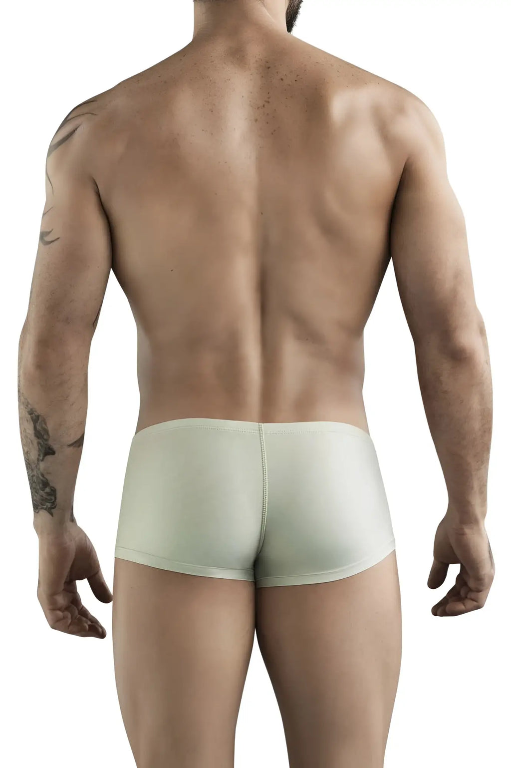 Clever 1780 maya trunks beige form-fitting briefs with smooth stretchy fabric and subtle center seam