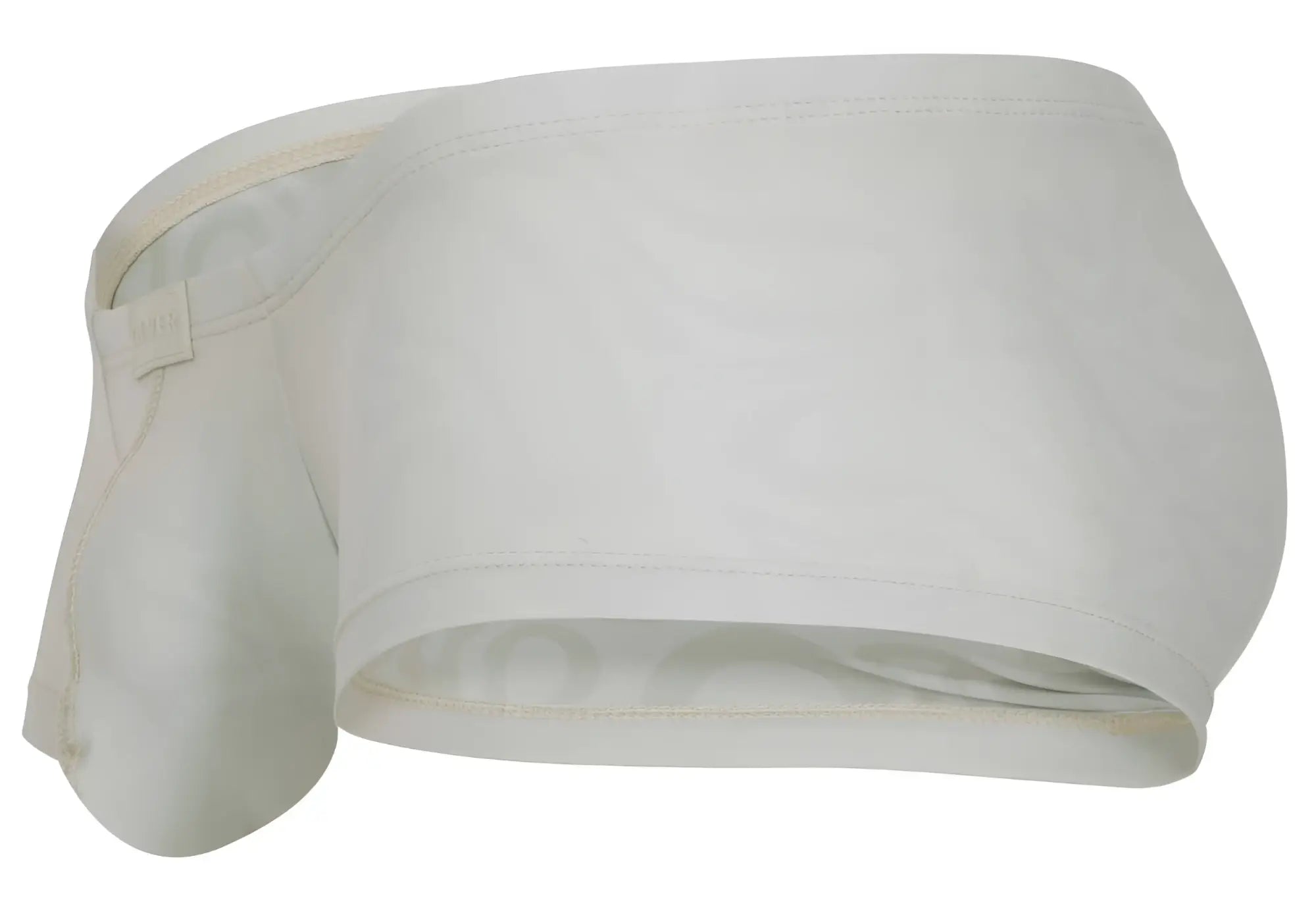 Beige clever 1780 maya trunks white cotton briefs with soft seamless design and subtle stitching along edges