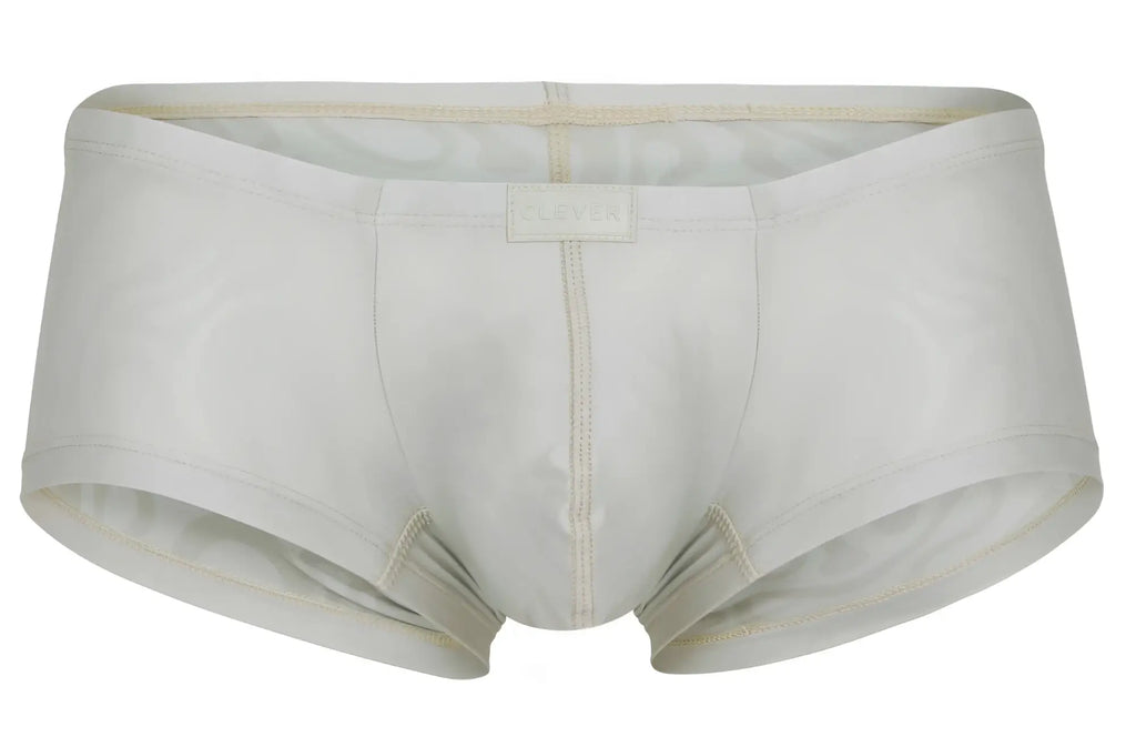 Off-white clever 1780 maya trunks seamless briefs with minimalist design and subtle stitching in beige color