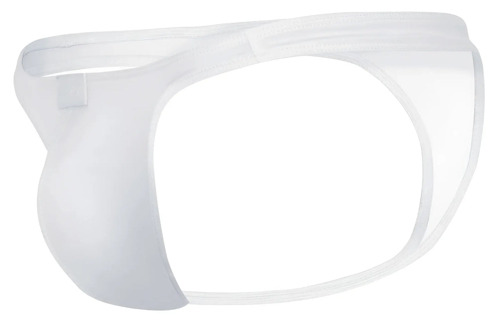 White sheer mesh briefs clever 1830 desirable thongs featuring smooth form-fitting design in white color