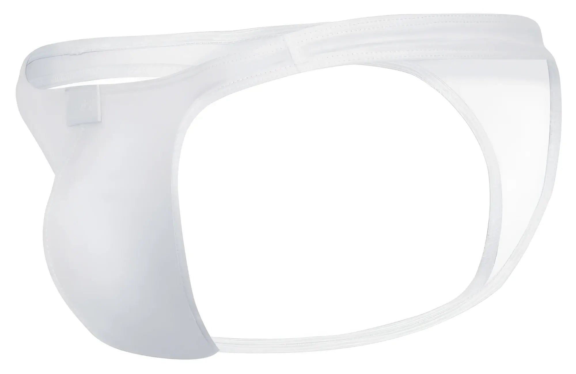White sheer mesh briefs clever 1830 desirable thongs featuring smooth form-fitting design in white color