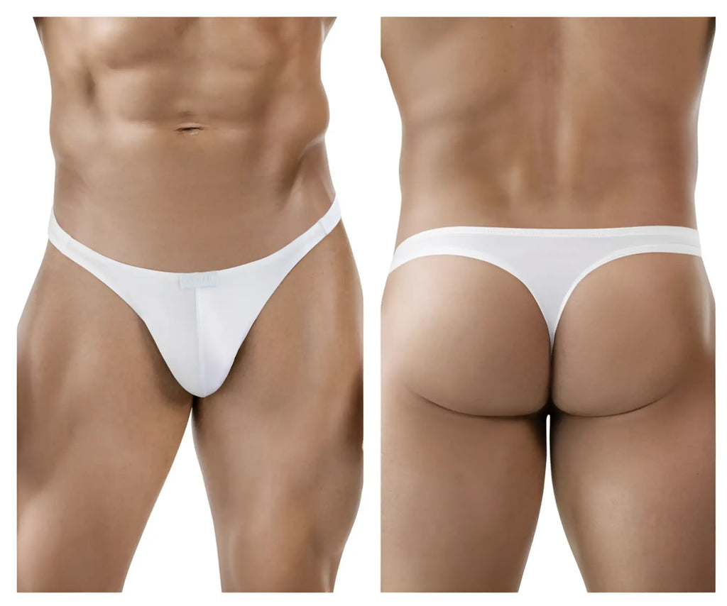 White clever 1830 desirable thong underwear with a smooth seamless design for comfortable everyday wear