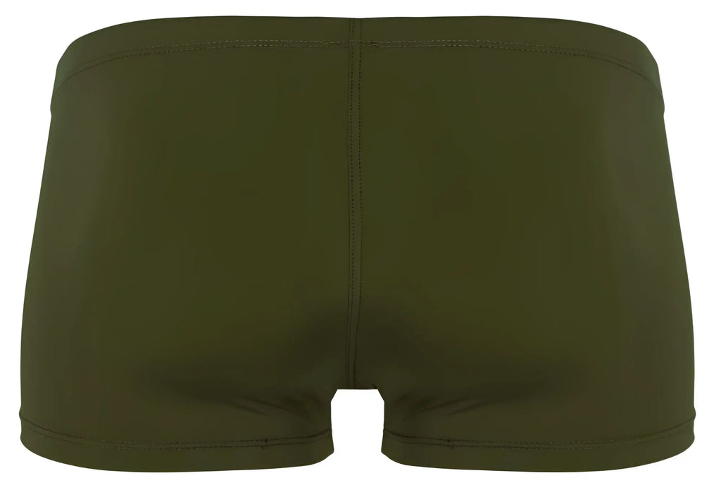 Olive green clever 1842 buenavista trunks briefs with smooth stretchy fabric and seamless design