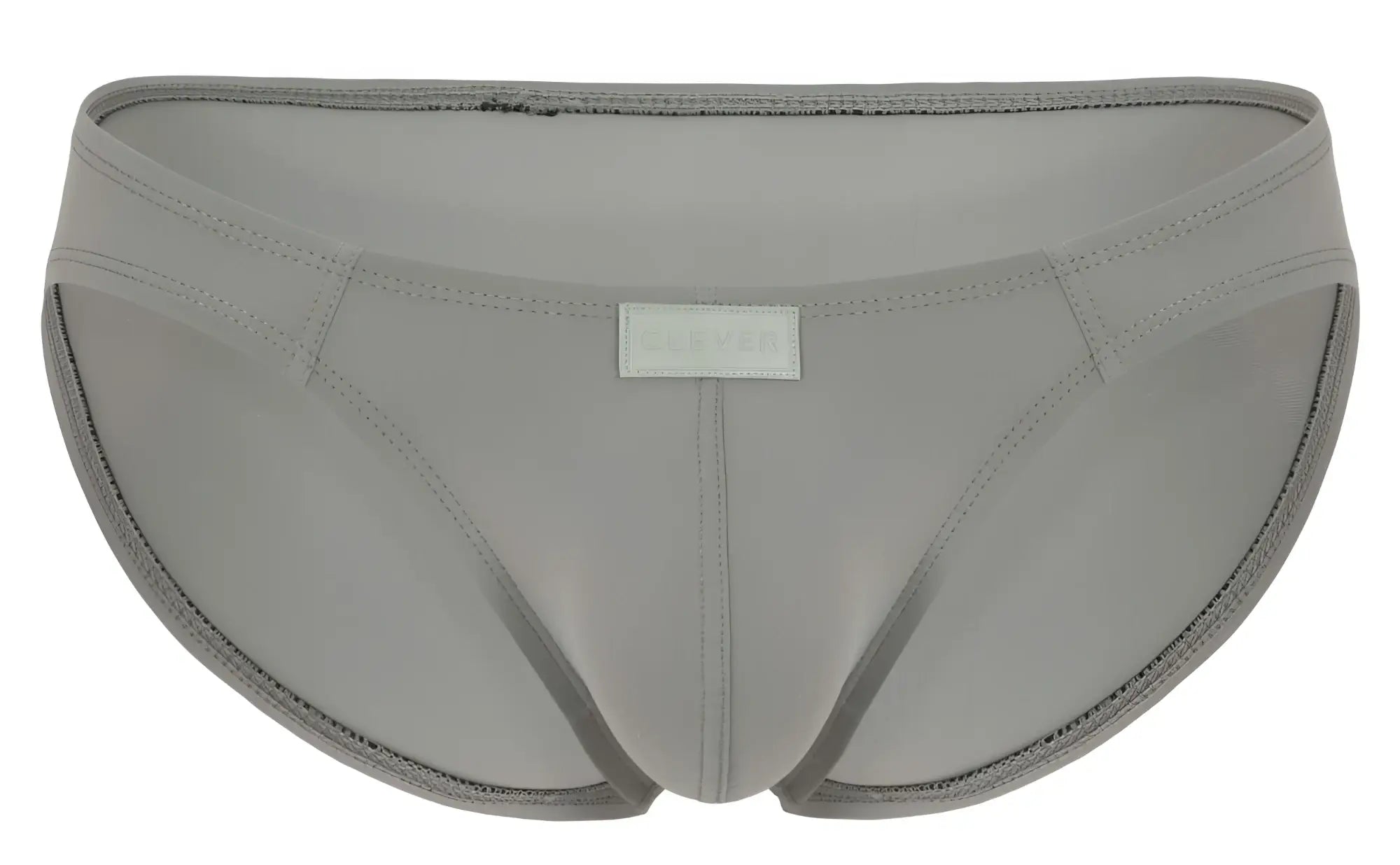 Clever 1843 buenavista bikini gray men’s briefs with sleek form-fitting design and subtle stitching details