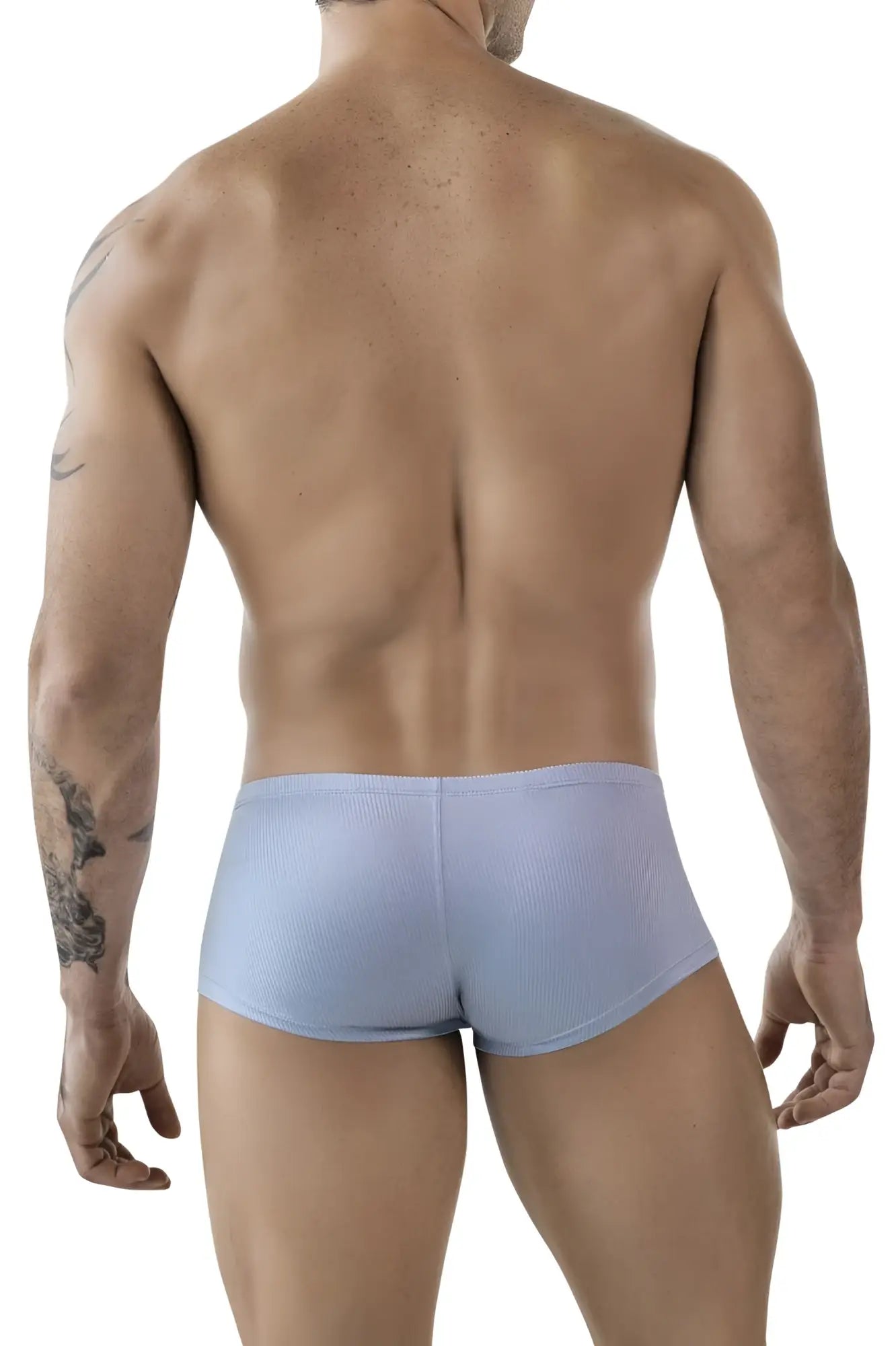 Light blue ribbed briefs clever 1844 aura trunks featuring soft fabric and comfortable fit for everyday wear