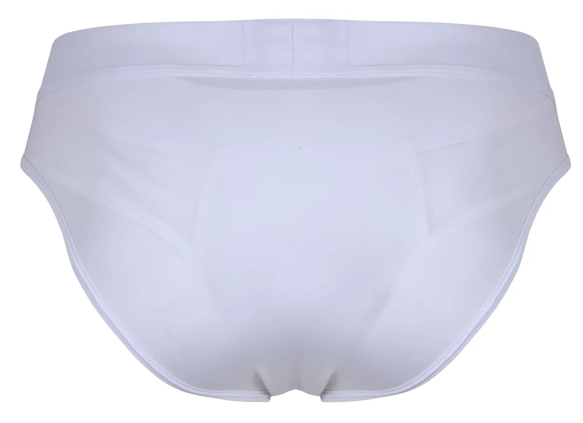 Clever 1849 eros bikini white briefs with smooth seamless fabric and clean minimalist design