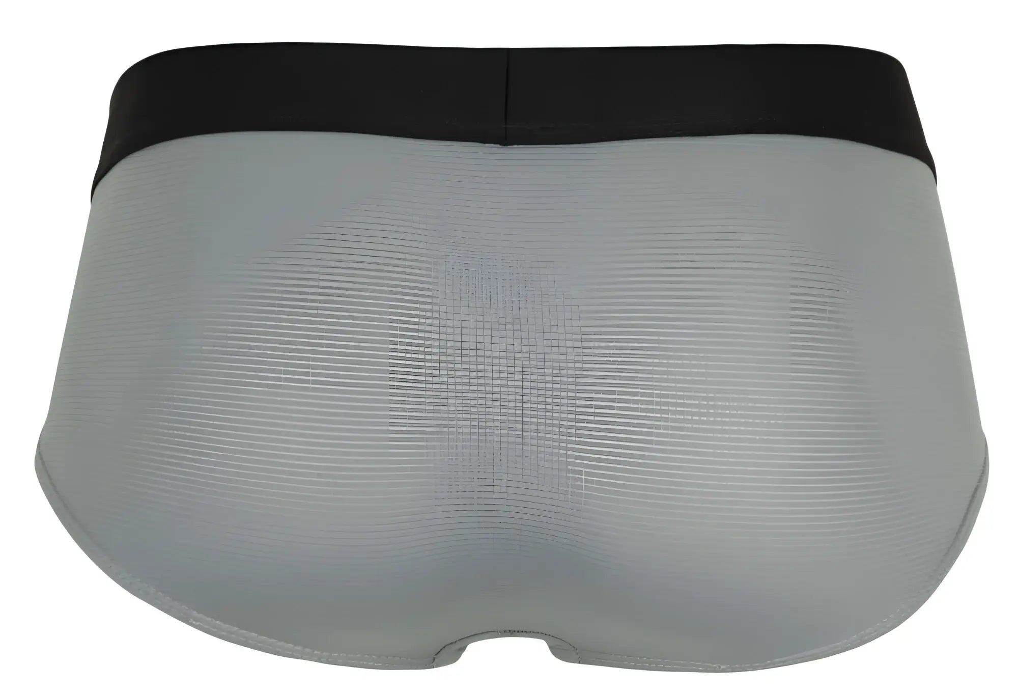 Gray textured briefs with a black elastic waistband from clever 1862 oneal briefs color gray collection