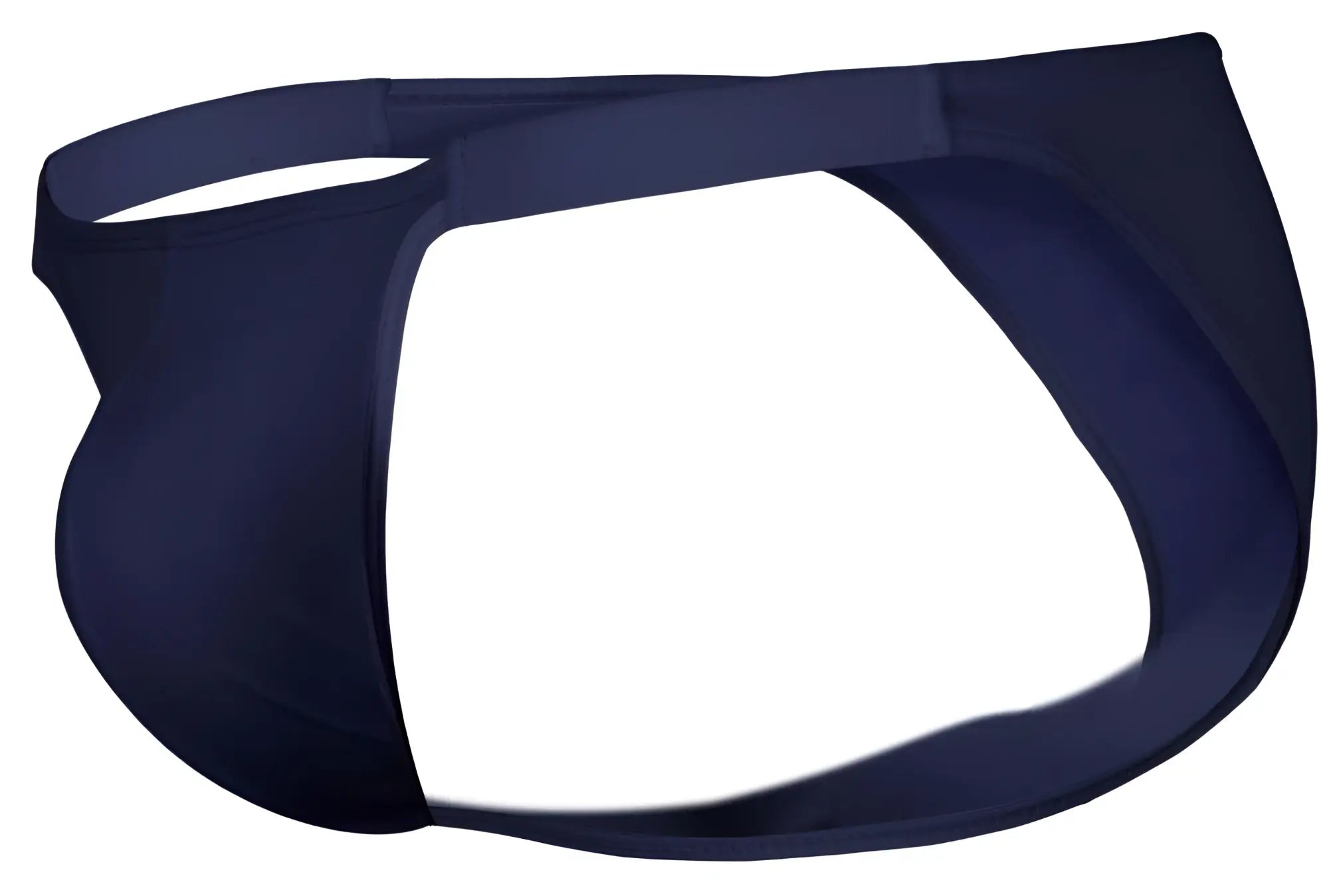 Navy blue clever 1865 oomph bikini seamless briefs with contoured design and elastic waistband in dark blue