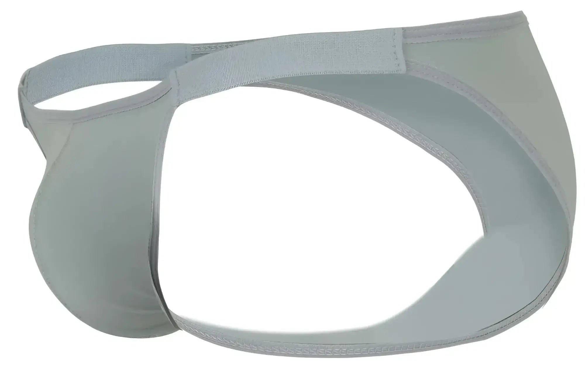 Light gray clever 1865 oomph bikini briefs with seamless fabric contoured design and elastic waistband