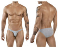 Light gray Clever 1865 Oomph Bikini seamless form-fitting men’s briefs with smooth fabric and minimalistic design