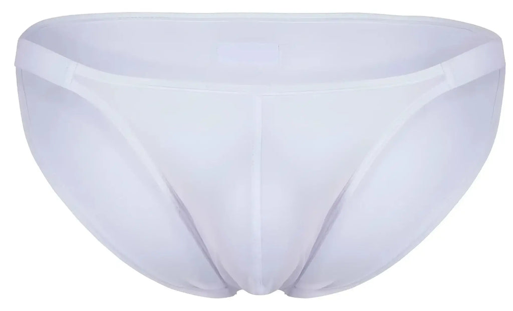 Clever 1865 oomph bikini seamless white briefs with smooth fabric finish and minimalistic design