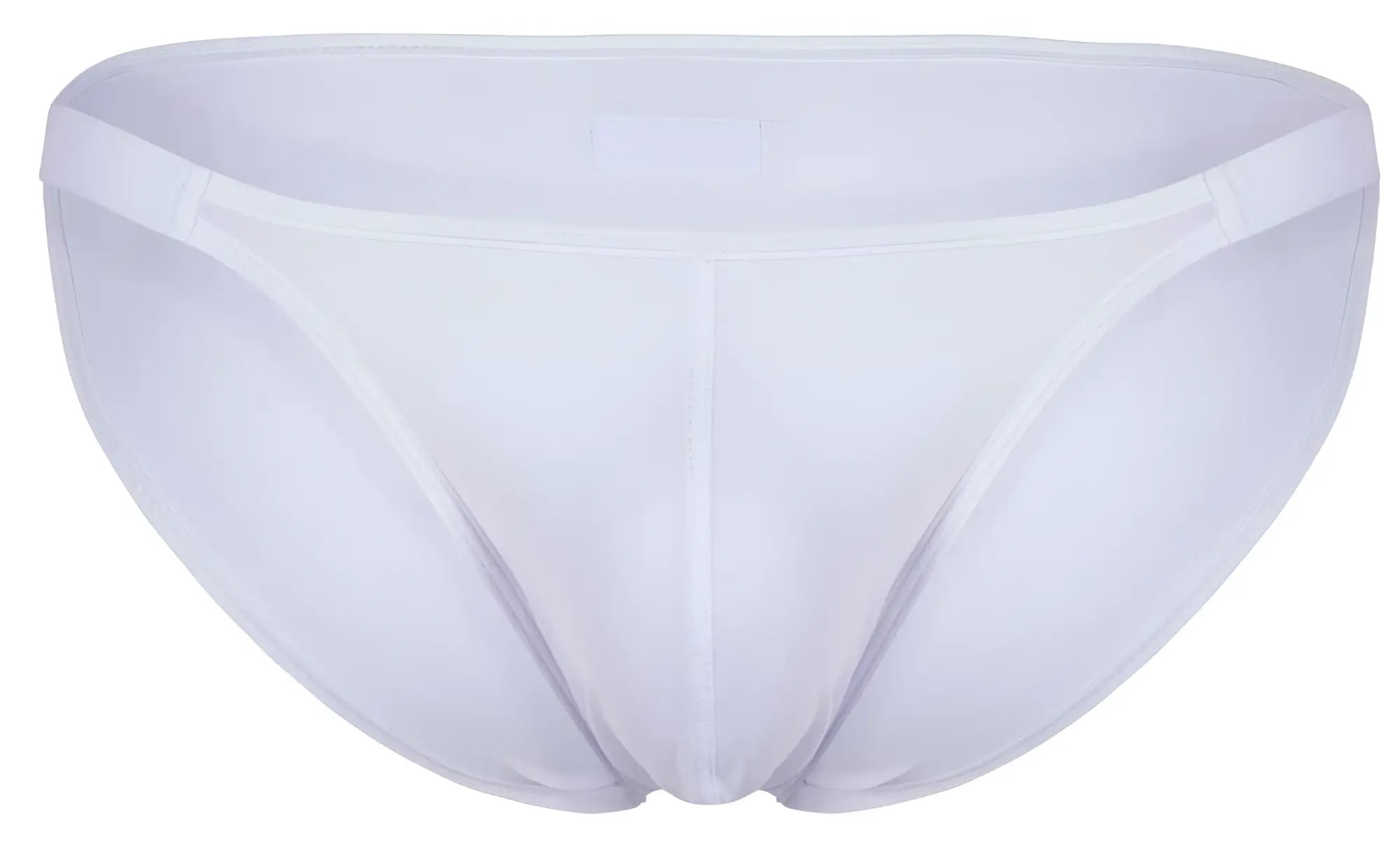 Clever 1865 oomph bikini seamless white briefs with smooth fabric finish and minimalistic design